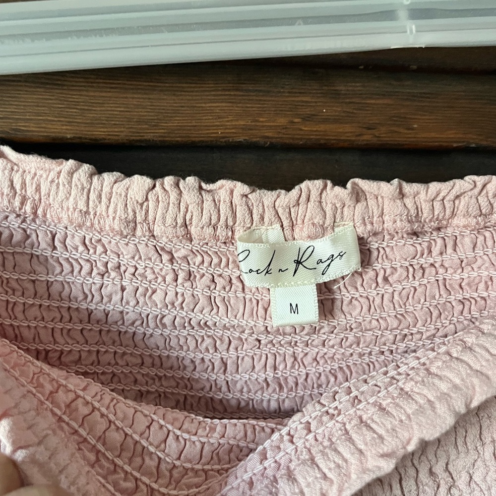 Rock N Rags Pink Ruffled Mini Skort - Picture 4 of 4